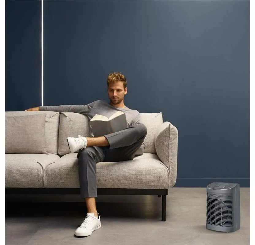 Teplovzdušný ventilátor Rowenta Instant Comfort Aqua SO6511F2 Tmavo šedý (použité)