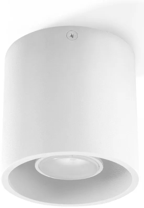 Biele stropné svietidlo Sollux Roda