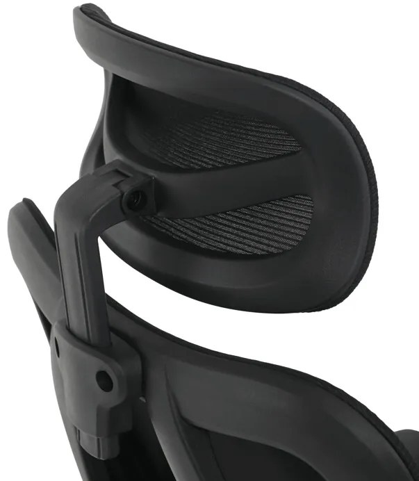 Autronic BONTEC Kancelárska stolička, výškovo nastaviteľná, čierna sieťovina, KA-R216 BK Farba: Čierna