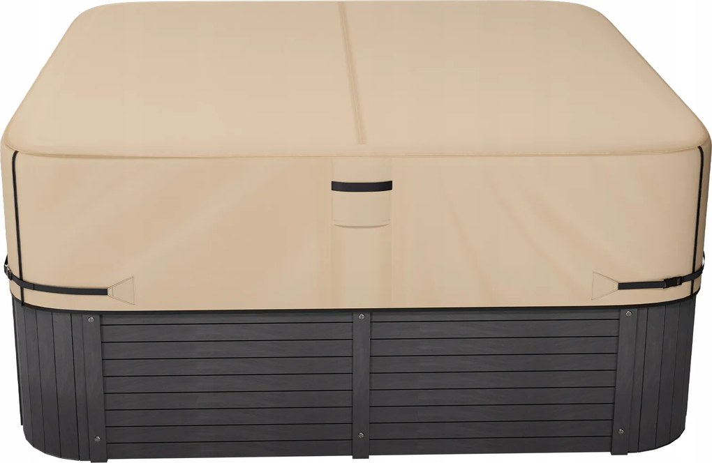 Nafukovací vírivý bazén štvorcový Vevor 0 l