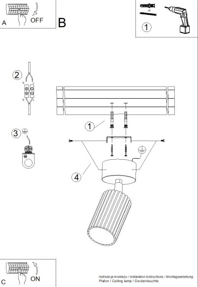Brilagi - LED bodové svietidlo CRESTO 1xGU10/10W/230V biela