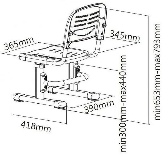 FD Rastúca stolička SST3
