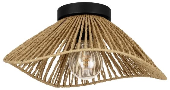 Eglo 44071 - Stropné svietidlo LAVISTER 1xE27/60W/230V hnedá