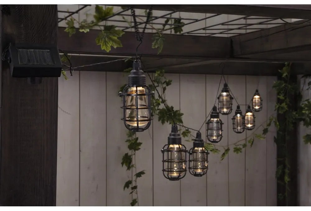 Vonkajšia svetelná LED reťaz Star Trading Cage, dĺžka 2,1 m