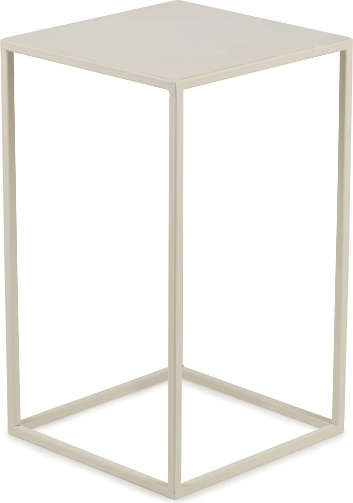 STOJAN NA KVETINÁČ SIMPLE 40X24X24 CM KRÉMOVÁ