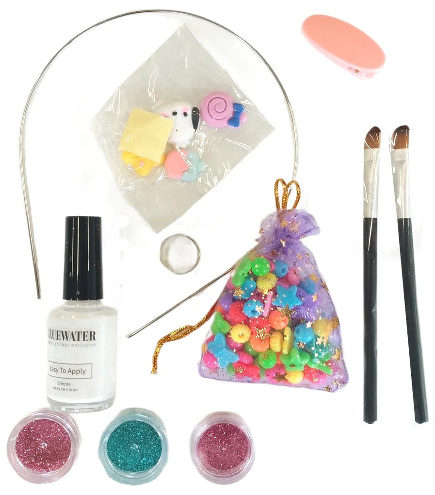 Toybit Sada tetovaní Glitter so šperkami a nálepkami 18ks