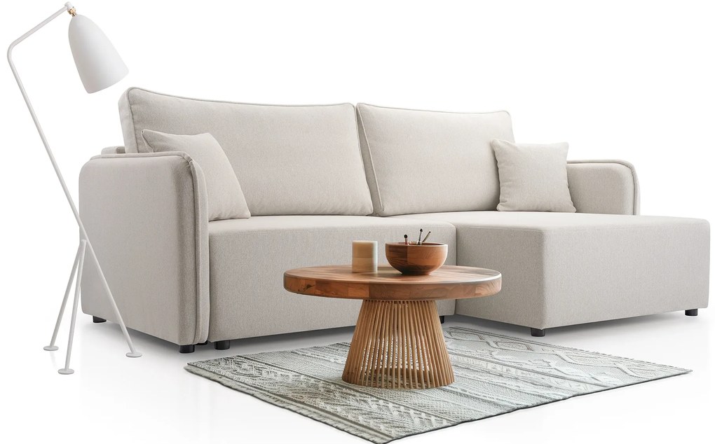 Rohová sedačka Meloa (P). Akcia -19%. Vlastná spoľahlivá doprava až k Vám domov. 1135031