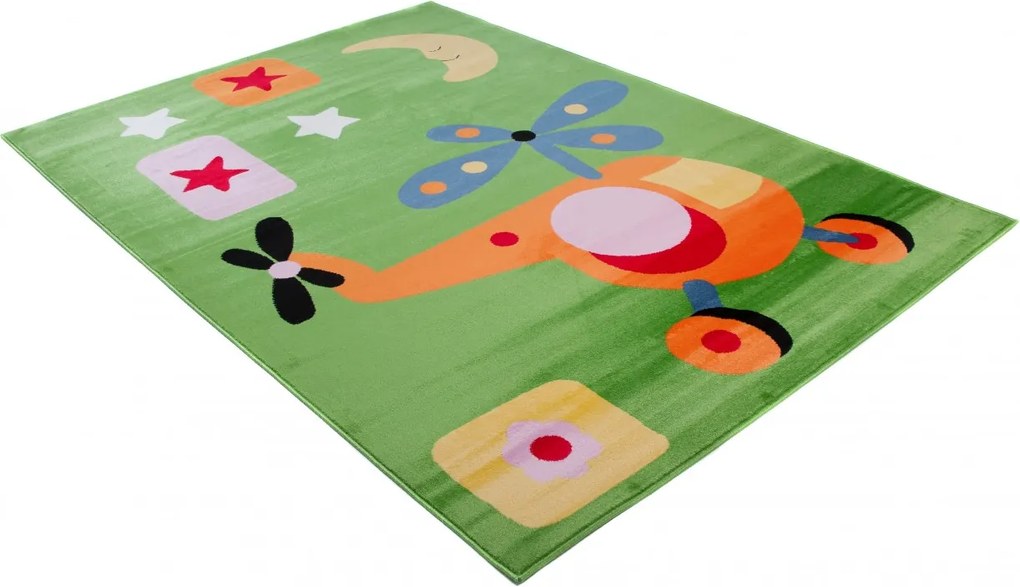 TA Koberec A648A GREEN KINDER CFV Rozmer: 160x220 cm