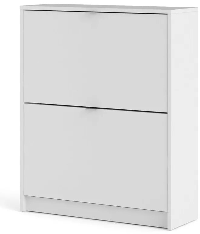 Biela výklopná skrinka na topánky Shoes – Tvilum