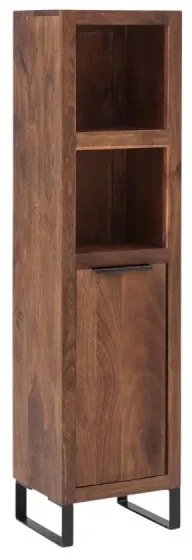 furniture-nabytek.cz - Koupelnová vysoká skříňka Sydney tmavá