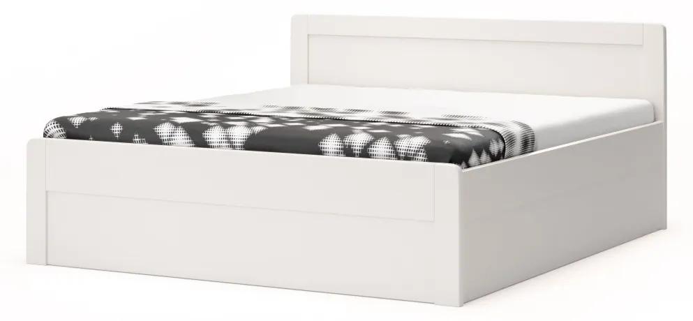 BMB MARIKA FAMILY - masívna buková posteľ s úložným priestorom 180 x 200 cm, buk masív