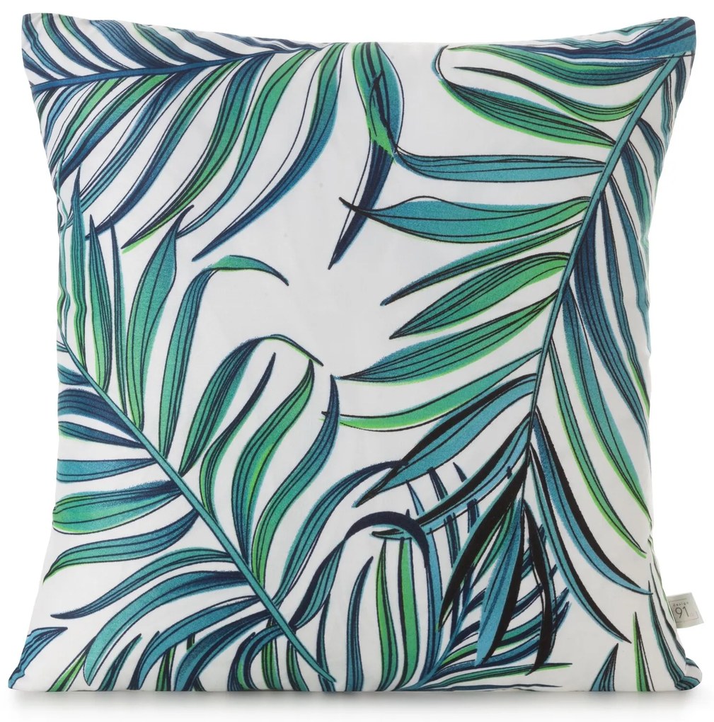 DEKORAČNÁ OBLIEČKA NA VANKÚŠ PALMS 40X40 CM LISTY