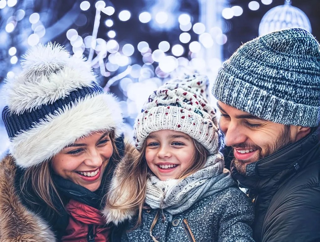 Vianočná svetelná reťaz SIMPLE, 40m, studená biela Monzana