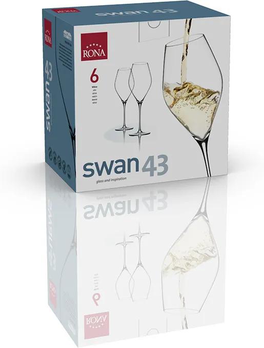 RONA Pohár na víno SWAN 430ml
