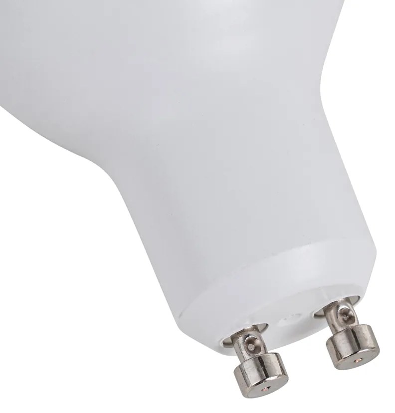 Inteligentná stmievateľná LED žiarovka GU10 50 mm Opál RGBW 4,7 W 400 lm 2700-6500 K