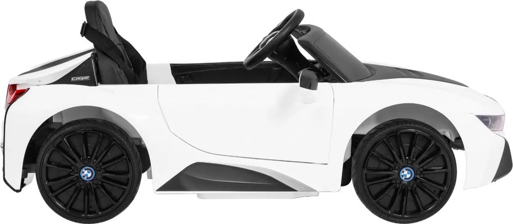 Ramiz BMW I8 Zdvíhacie auto na batérie biele + diaľkové ovládanie