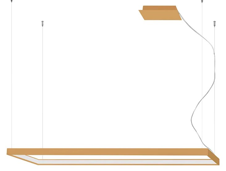 Závesné LED svietidlo Tuula l, 1x LED 50w, 3000k, g