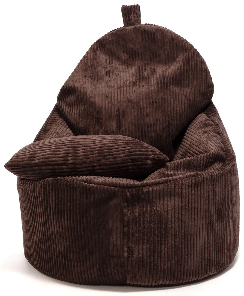 Manšestrové kreslo Yoko Velvet – 180 l – 75 × 70 cm Farba: SZ29 - tmavo hnedá
