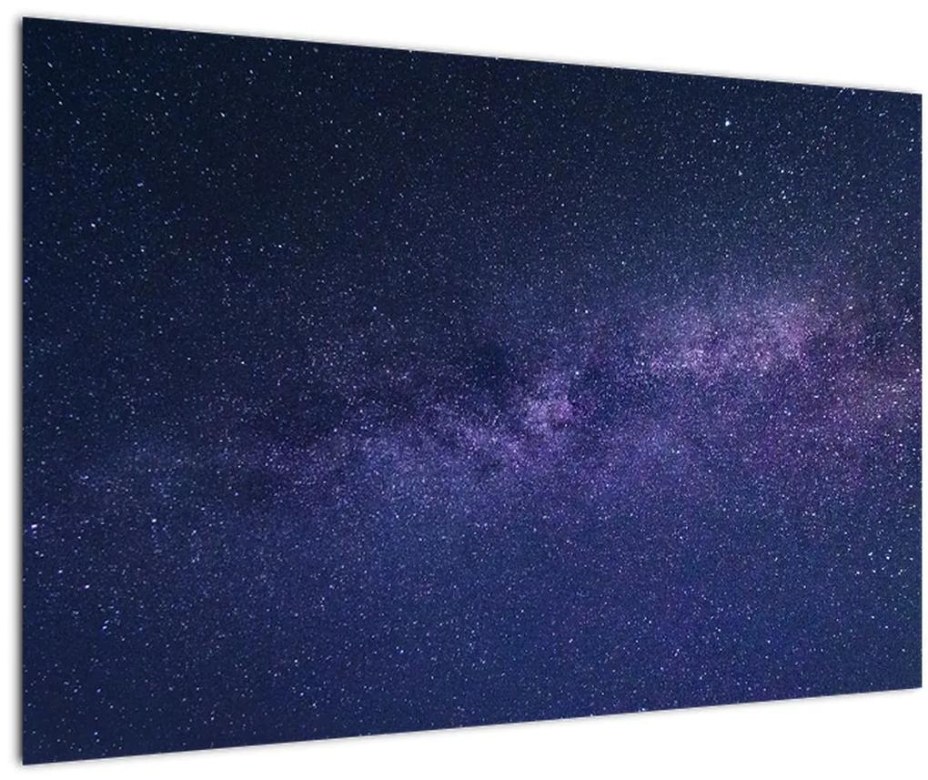 Obraz nočnej oblohy (90x60 cm)