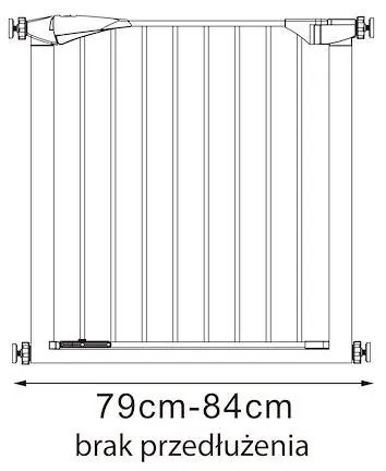 Ochranná bariéra pre deti 79-84 CM SPRINGOS SG0007