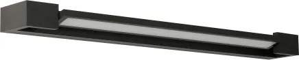 Brilagi-LED Kúpeľňové osvetlenie zrkadla AQUA LINE LED/18W/230V 60 cm IP44 čierna