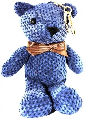 Kľúčenka - medvedík 25cm Modrá