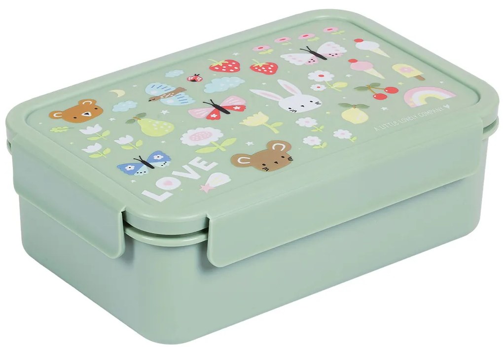 A Little Lovely Company - škatuľka na desiatu - radosť