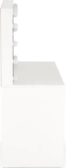 Toaletný stolík Hektor XL (biela) (so zrkadlom). Vlastná spoľahlivá doprava až k Vám domov. 1039579