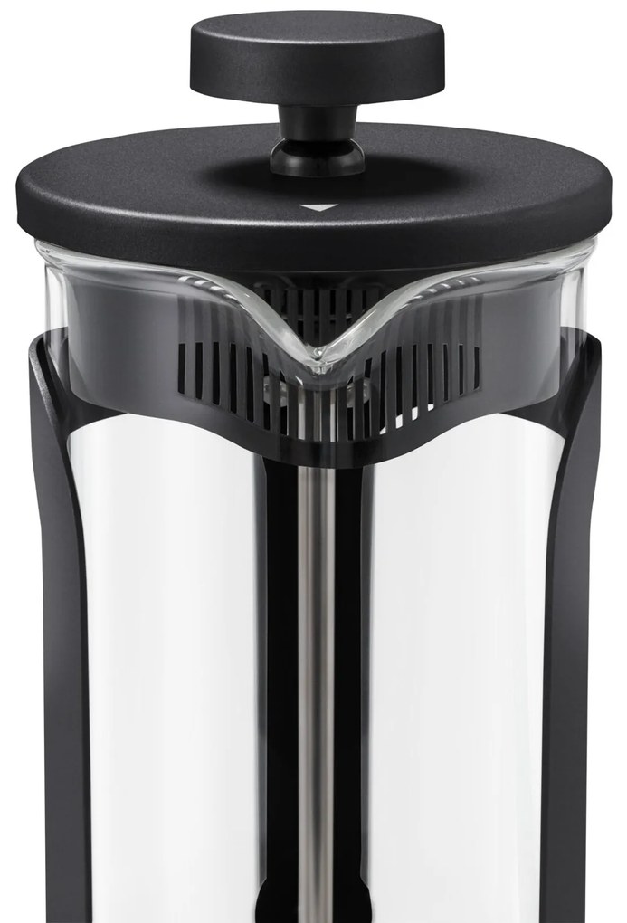 Kanvica french press 300 ml, 2 šálky, čierna