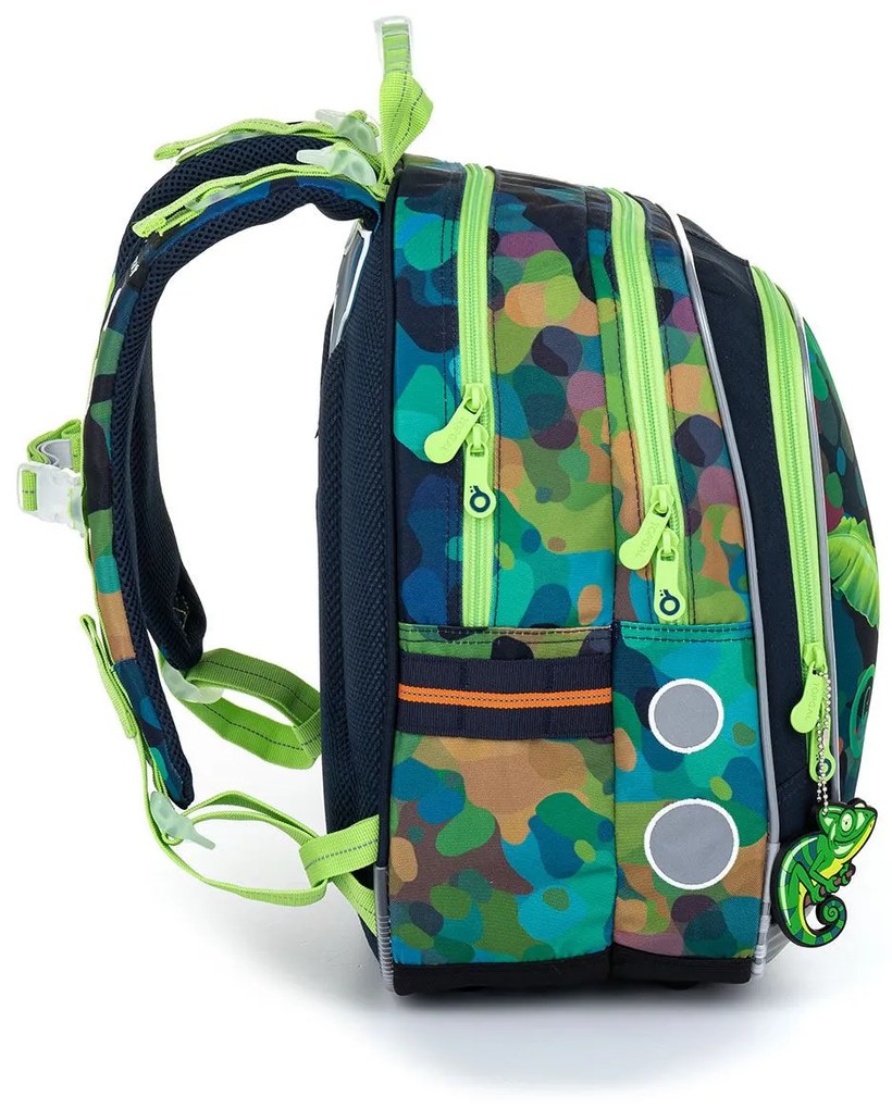 Veľká školská súprava Topgal ENDY 22055 B - batoh + peračník + vrecko na prezuvky + pláštenka na batoh