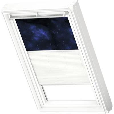 VELUX Zatemňovacia roleta na strešné okno manuálna DFD F08 4653SWL modrá