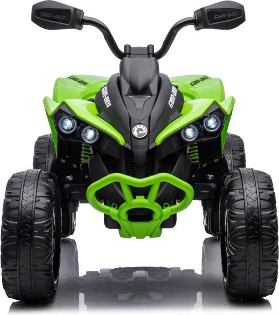 LEAN CARS Elektrická štvorkolka CAN-AM Renegade zelená