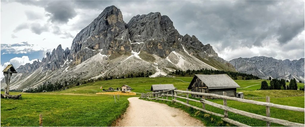 Obraz - V rakúskych horách (120x50 cm)