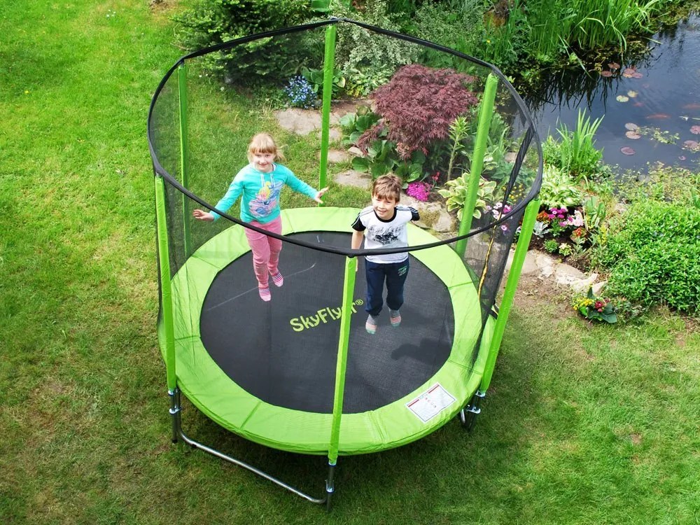 Záhradná trampolína SKYFLYER RING 2in1 180cm 6FT- 14244