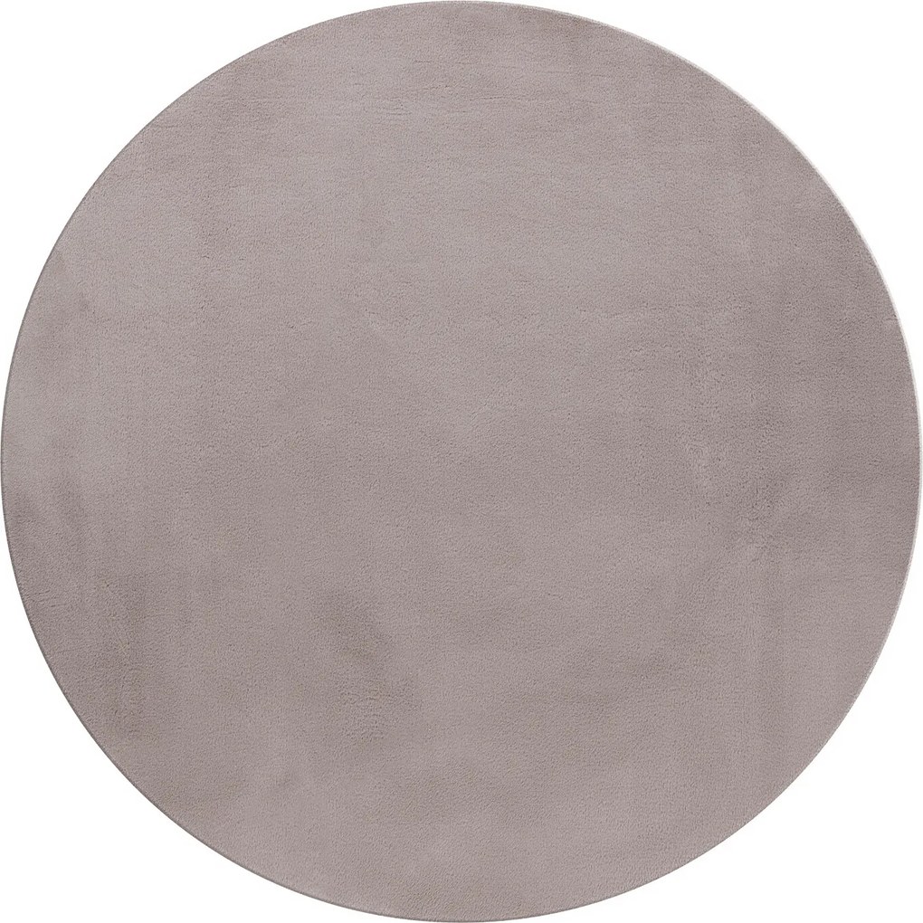 Kusový koberec Pouffy 5100 Beige kruh, 160x160 (priemer) kruh, béžová, obývacia izba, Ayyildiz