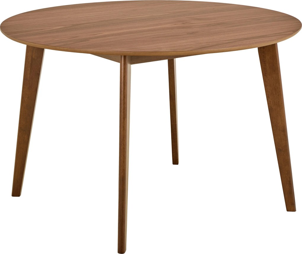 XXXLutz JEDÁLENSKÝ STÔL, orech, kaučukové drevo, farba vlašského orecha, 105/105/76 cm MID.YOU - Stoly - 001749049815