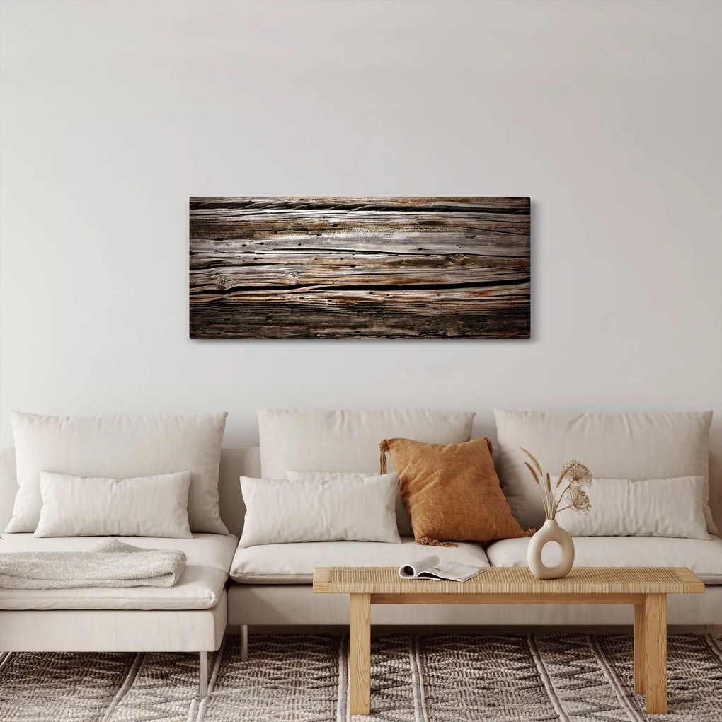 Obraz - sezónne drevo (120x50 cm)