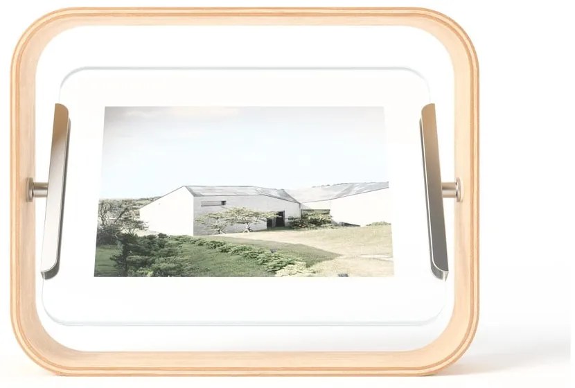Drevený stojací rámček v prírodnej farbe 19x24 cm Bellwood – Umbra