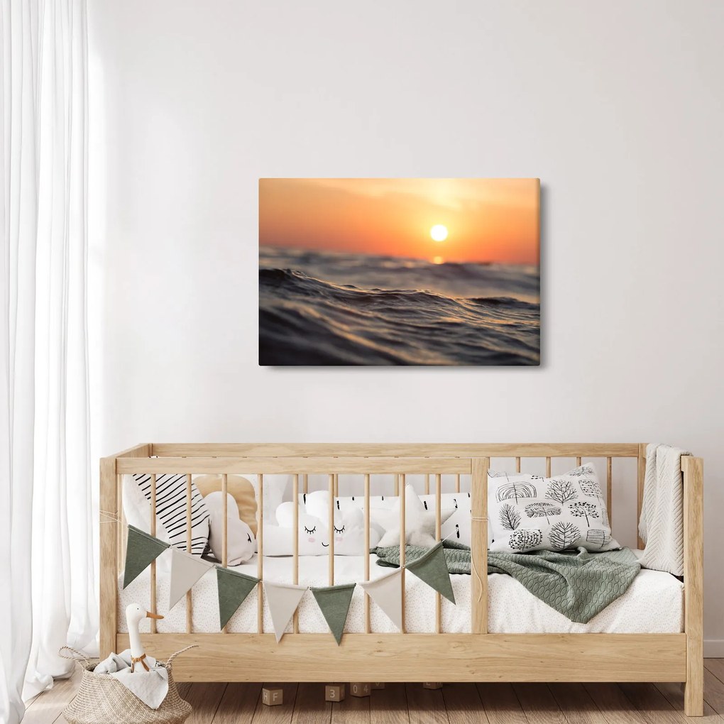 Obraz morskej vlnky (90x60 cm)