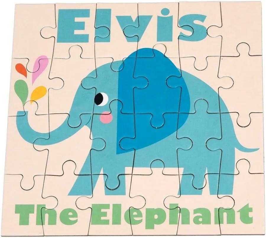 24-dielne puzzle Rex London Elvis The Elephant