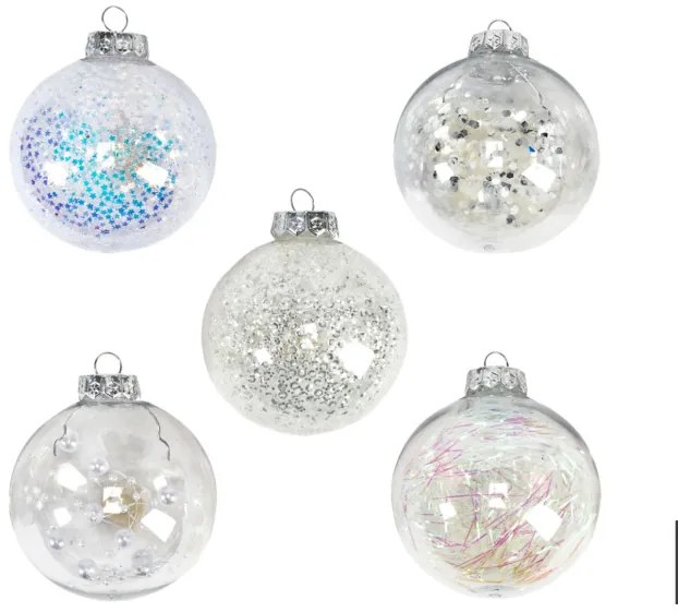 Sada vianočných gulí