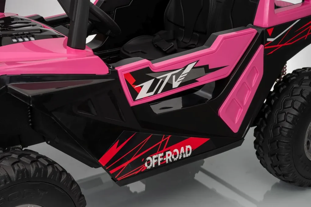 Monster Ruzovy Elektrická bugina Buggy RTR Monster Speed 4x4 – ružový | BIANO