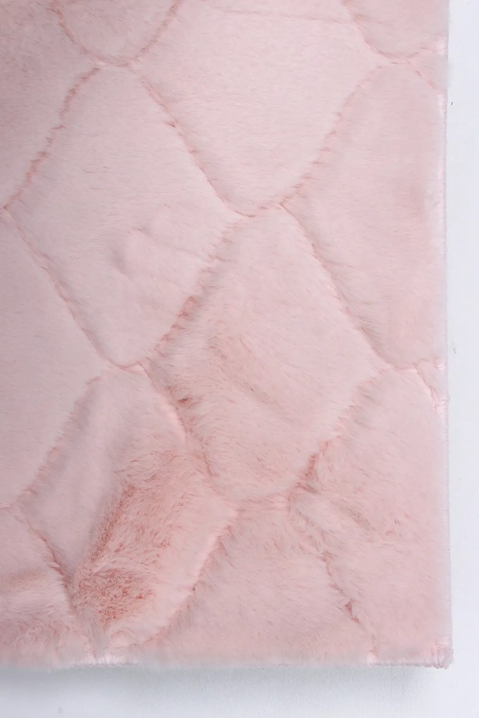 Koberec Rabbit 3D 04 BABY PINK rozmery koberec: 80x140 cm