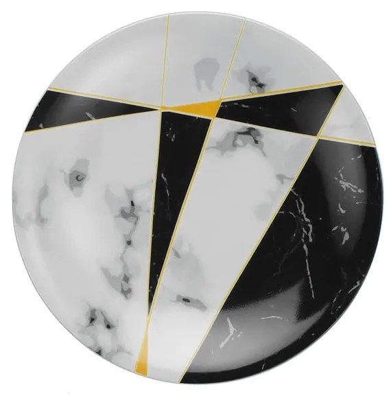 24-dielna súprava porcelánového riadu Kütahya Porselen Black&White