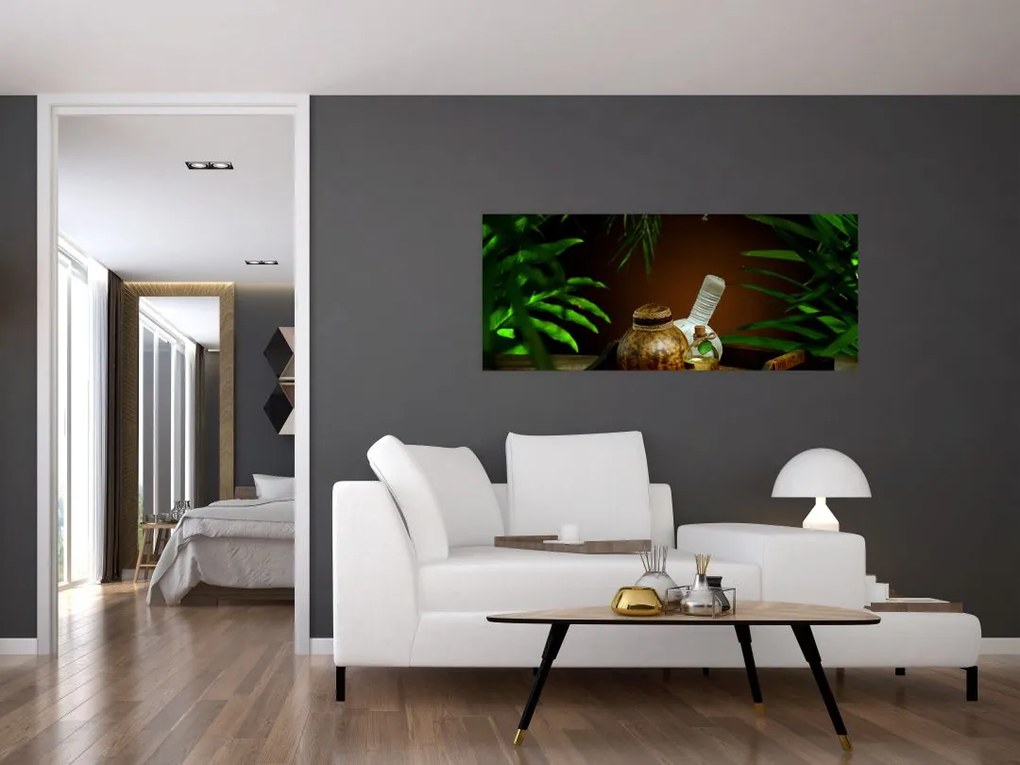 Obraz spa vecí (120x50 cm)