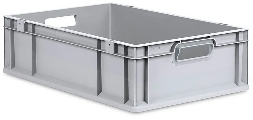 Sada 5 kusov - Eurobox Next Gen 2.0 - Stohovateľná nádoba s otvorenými rukoväťami - 600 x 400 x 170 mm