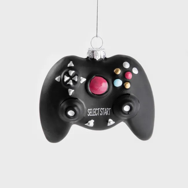Vianočná ozdoba GLASSO herný ovládač 715037