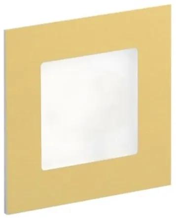 LDST Podhľadové svetlo na schodisko ANGEL, 9xLED, 20lm, studená biela, zlaté