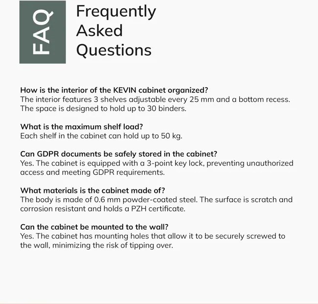 Kovová kancelárska skriňa na dokumenty antracitovo-biela KEVIN 900 x 1400 x 400 mm