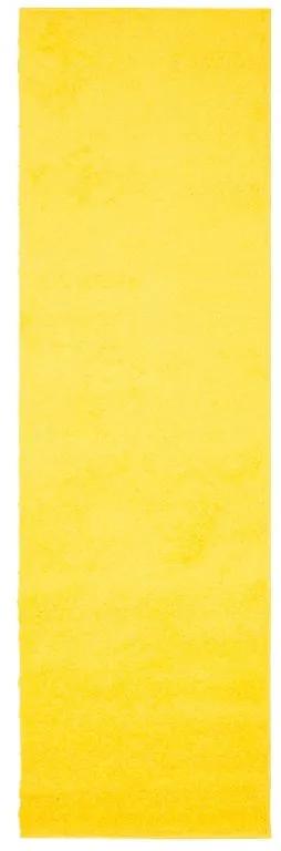 DECOREUM Koberec žltý  7388A DELHI SFB Rozmery: šírka 80 cm  cm